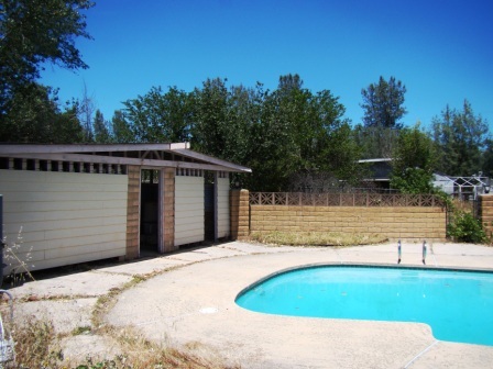 12221 Sandstone Drive Redding, CA 96003 - Photo 17 of 33 a view of pool with trees in the background