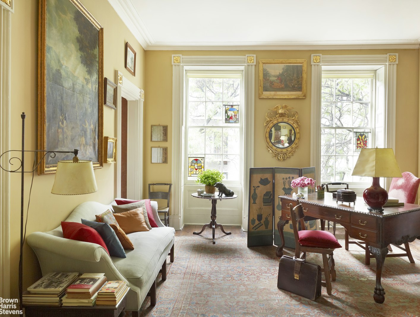 203 Prince Street Manhattan, NY 10012 - Photo 34 of 45 a living room with furniture and a window