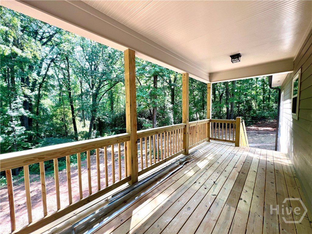79 South Gholston Extension Comer, GA 30629 - Photo 12 of 17 rear covered porch