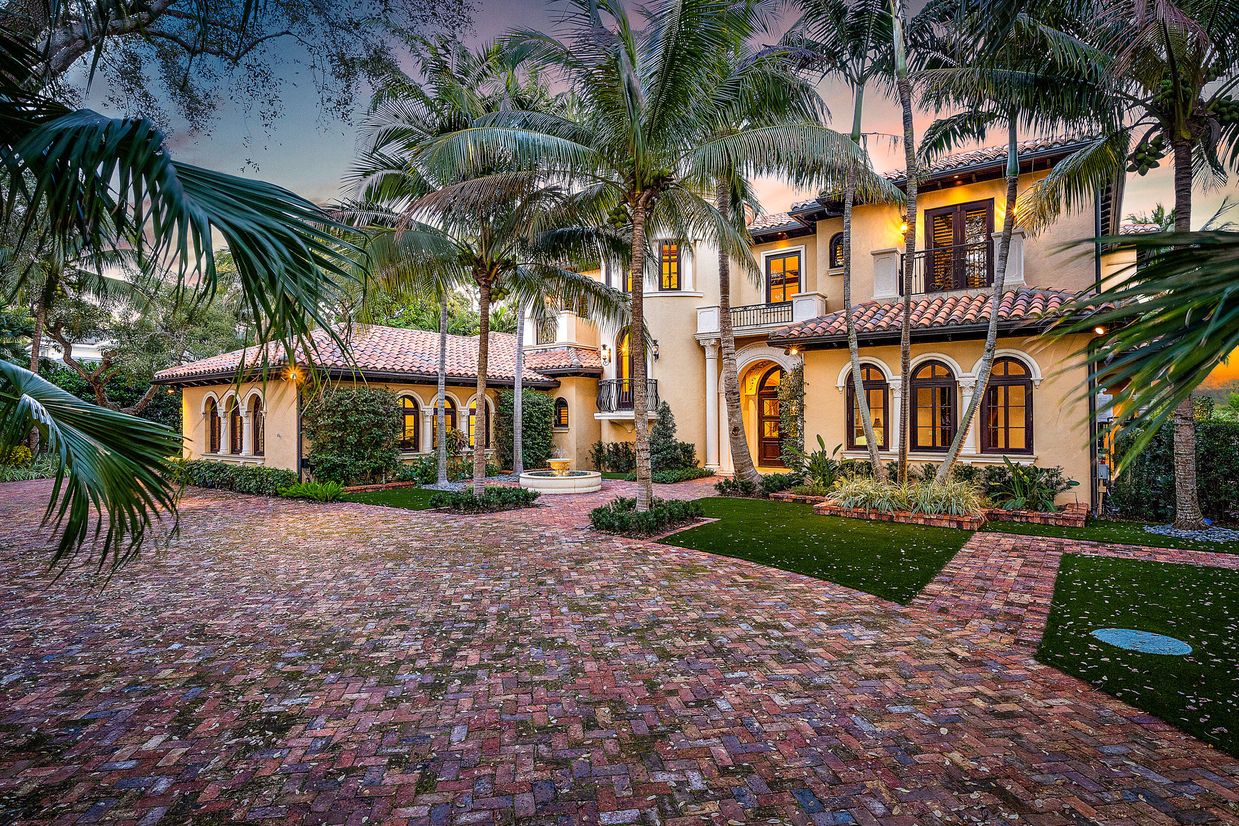 12358 Ridge Road North Palm Beach, FL 33408 - Photo 19 of 23 Exterior Front - Dusk