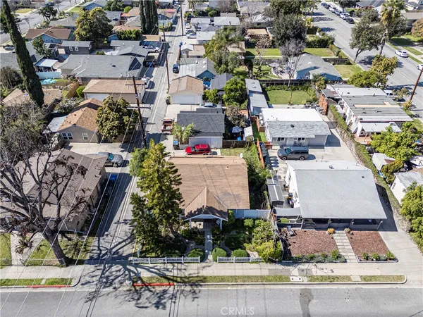 an aerial view of a