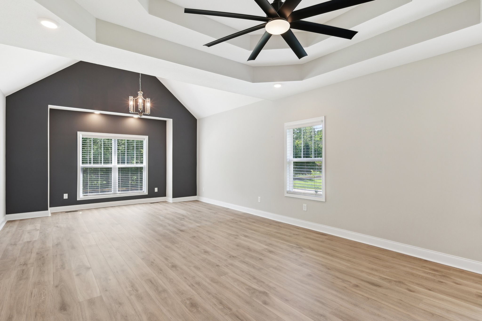 1373 Southside Road Southside, TN 37171 - Photo 20 of 56 a view of an empty room with wooden floor and a window