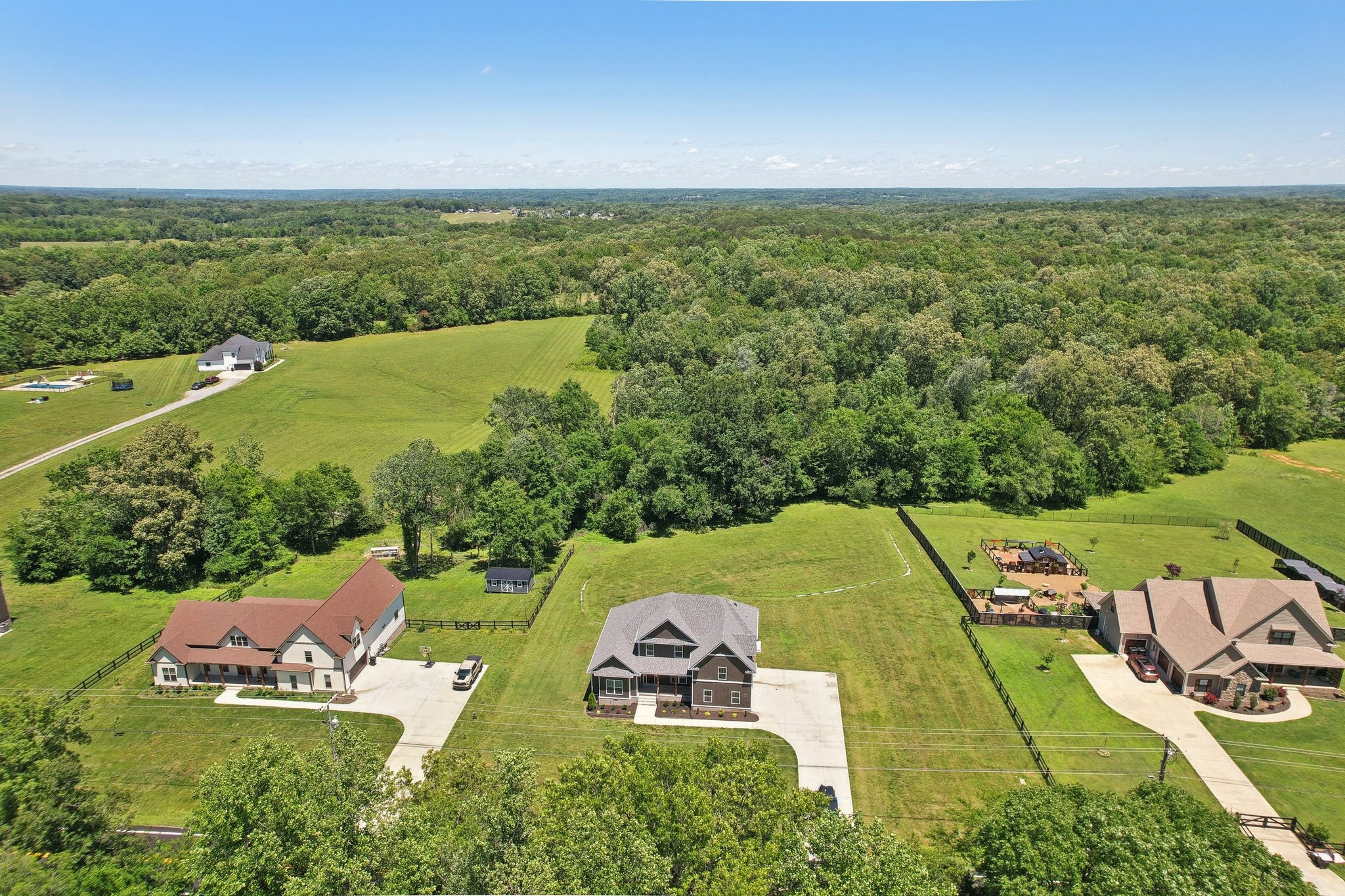 1373 Southside Road Southside, TN 37171 - Photo 2 of 56 an aerial view of a house with a garden