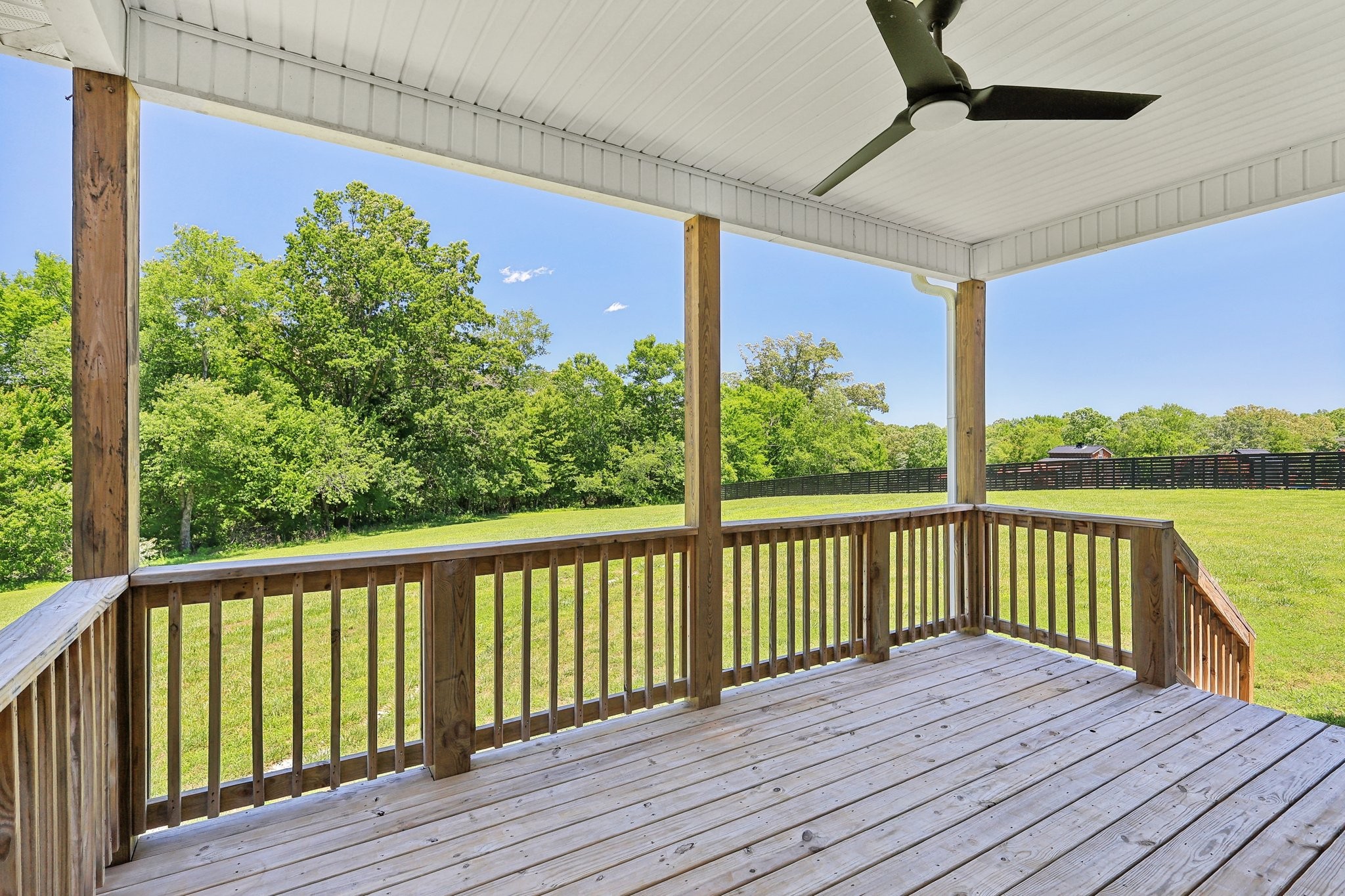 1373 Southside Road Southside, TN 37171 - Photo 45 of 56 a view of a balcony with wooden floor
