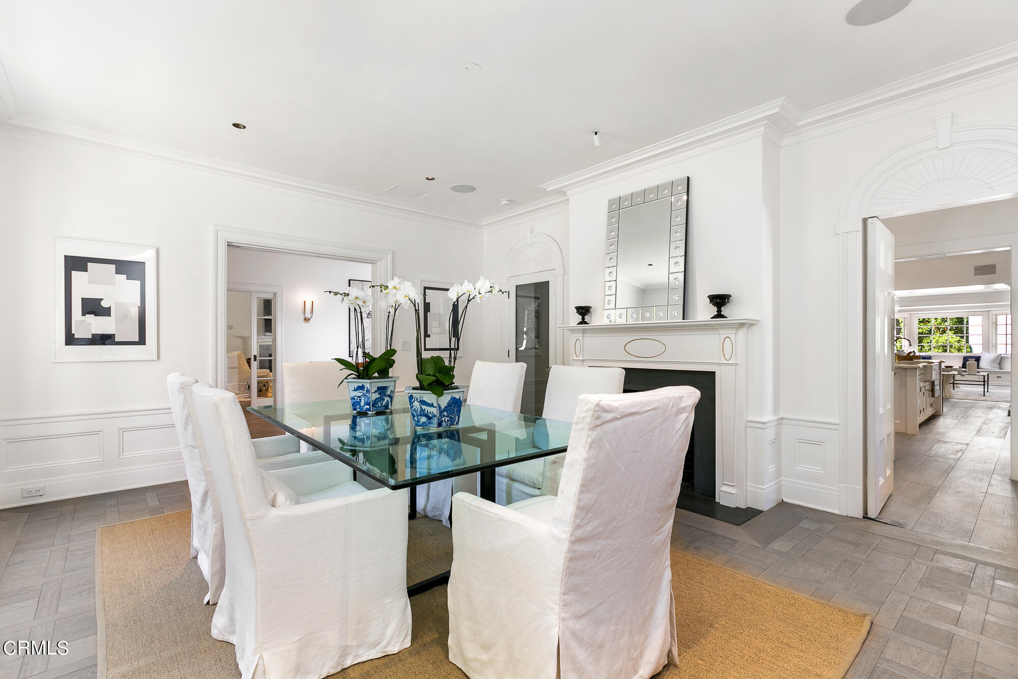 445 Prospect Square Pasadena, CA 91103 - Photo 15 of 55 a dining room with furniture and a chandelier