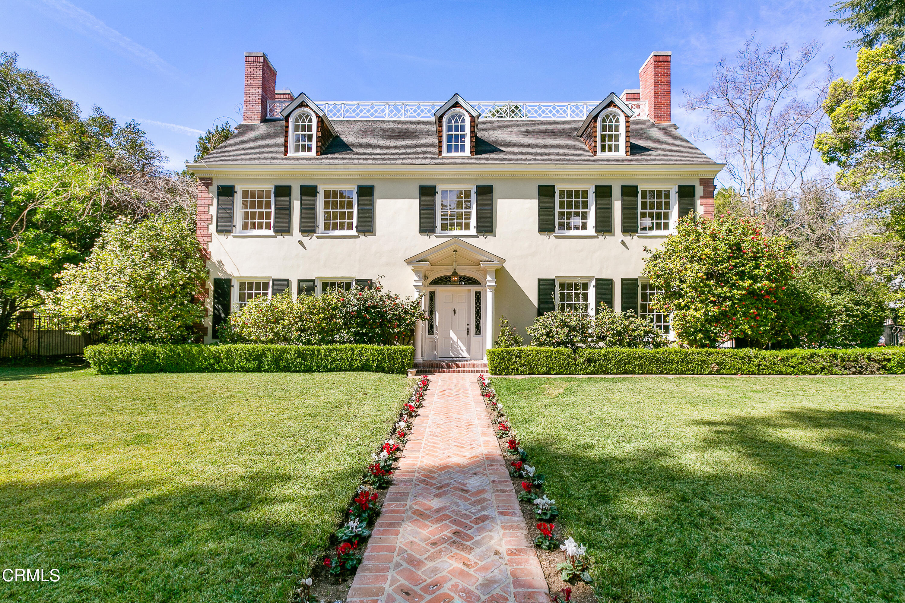 445 Prospect Square Pasadena, CA 91103 - Photo 2 of 55 a front view of a house with yard and green space
