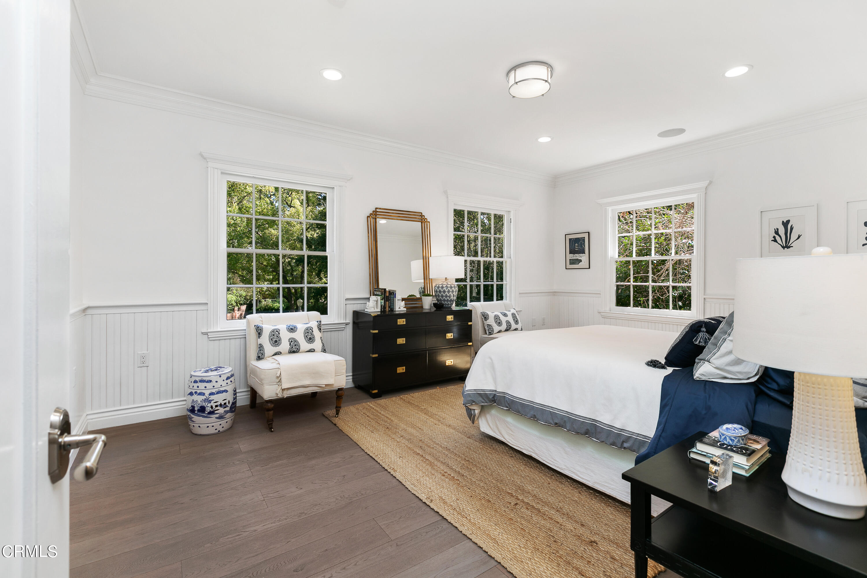 445 Prospect Square Pasadena, CA 91103 - Photo 28 of 55 a spacious bedroom with a bed couch and window