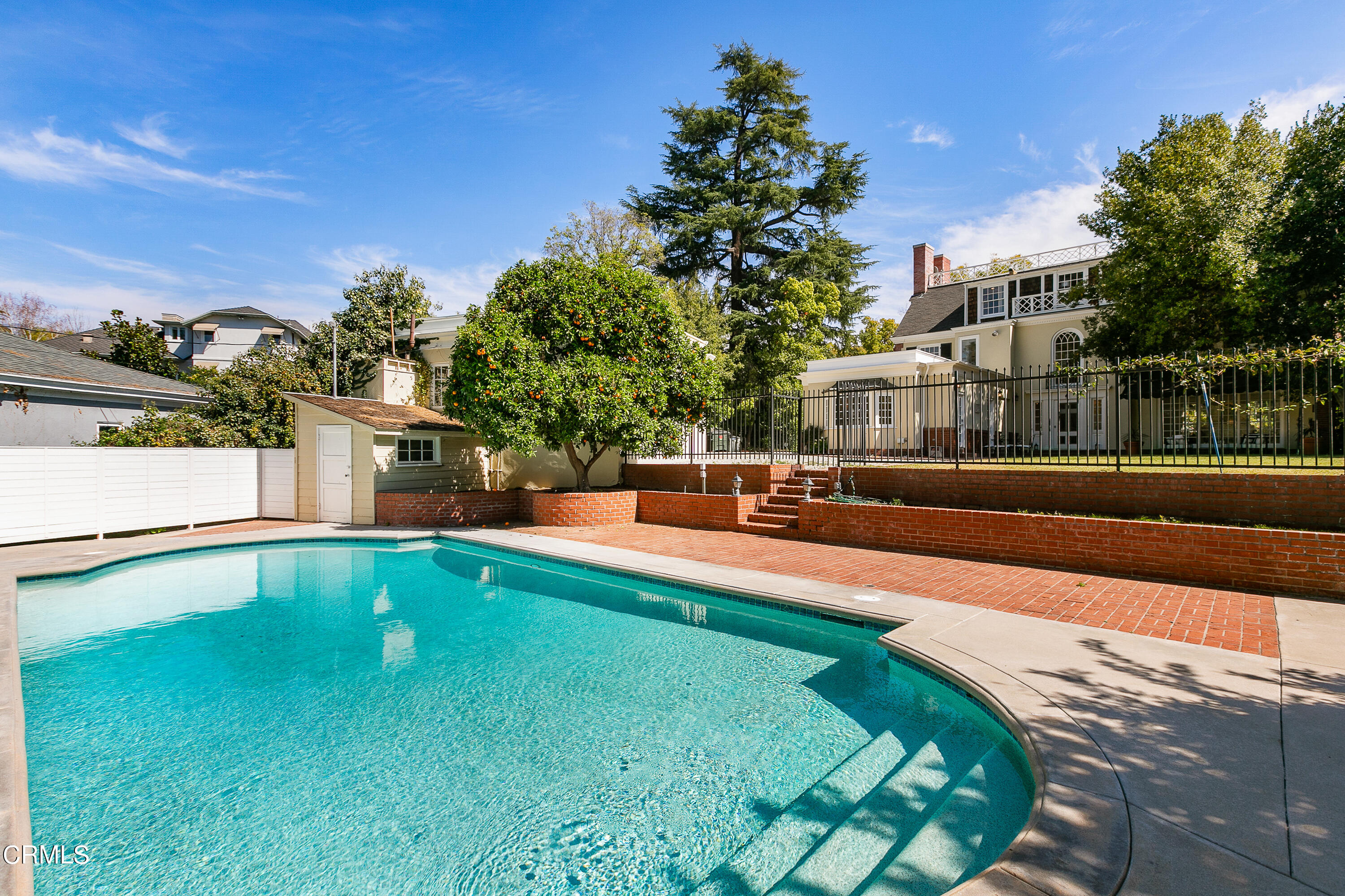 445 Prospect Square Pasadena, CA 91103 - Photo 44 of 55 a view of swimming pool with a yard