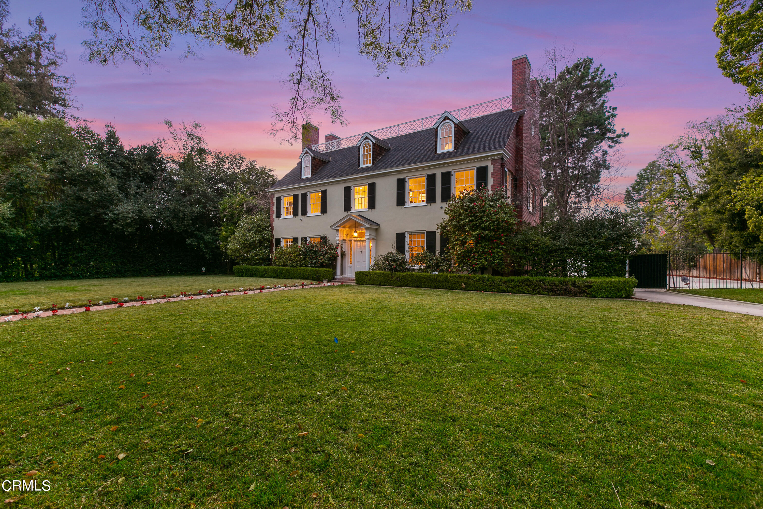 445 Prospect Square Pasadena, CA 91103 - Photo 46 of 55 a front view of a house with a yard