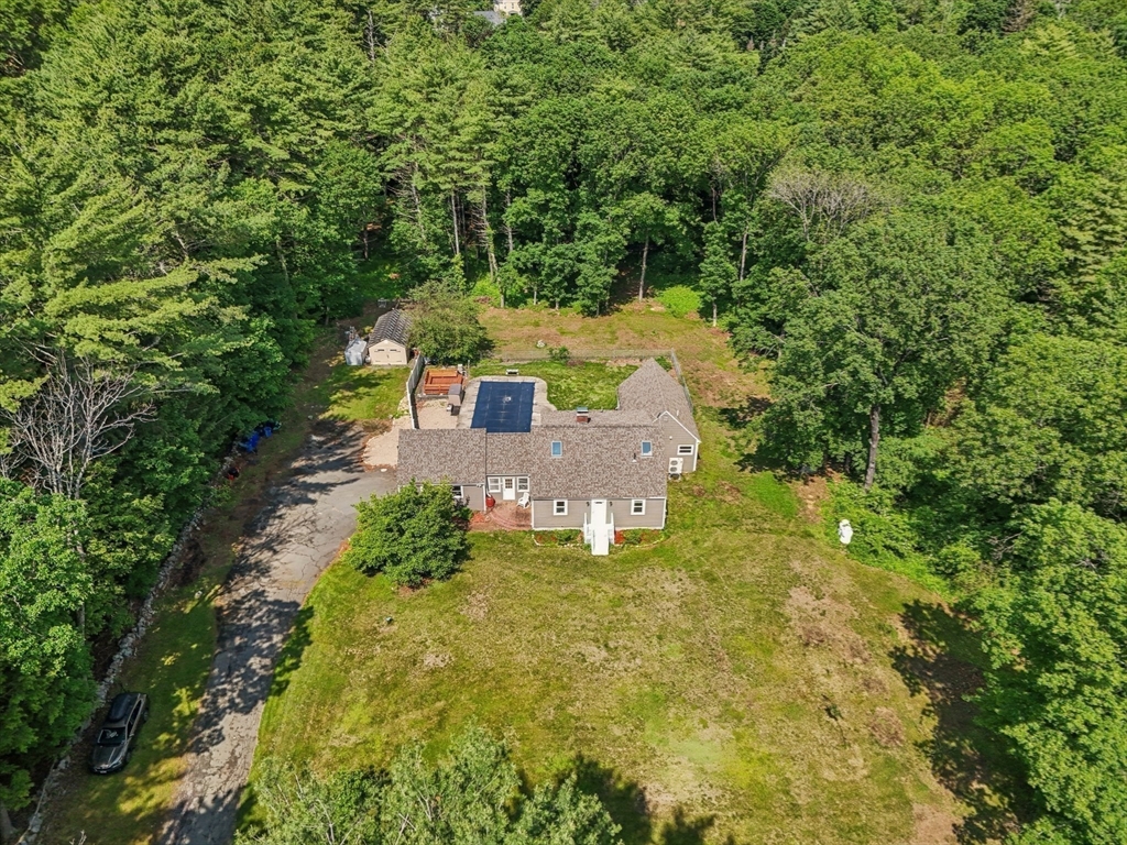 19 Cross Road Boxford, MA 01921 - Photo 39 of 41 a view of a house with a yard