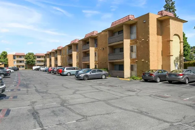 a view of swimming pool with a garden
