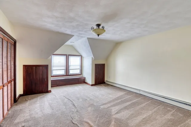 a view of a livingroom with a staircase