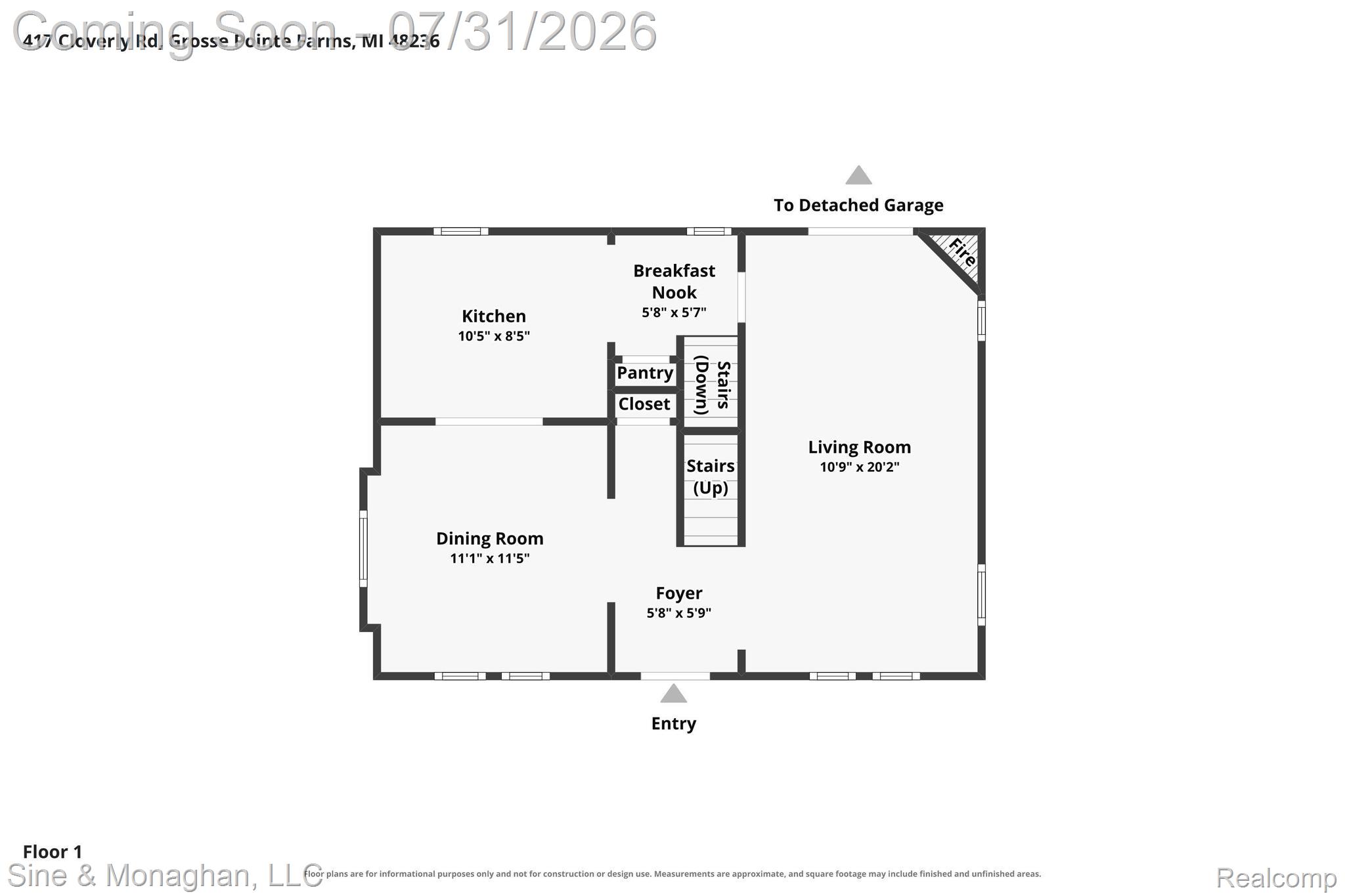 417 Cloverly Road Grosse Pointe, MI 48236 - Photo 67 of 70 Floor plan