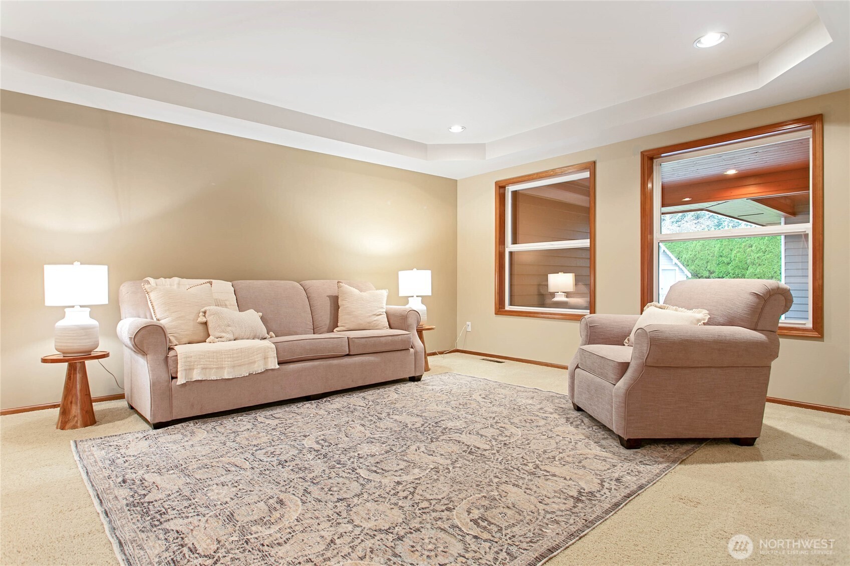 8639 Bender Road Lynden, WA 98264 - Photo 20 of 40 a living room with furniture and a large window