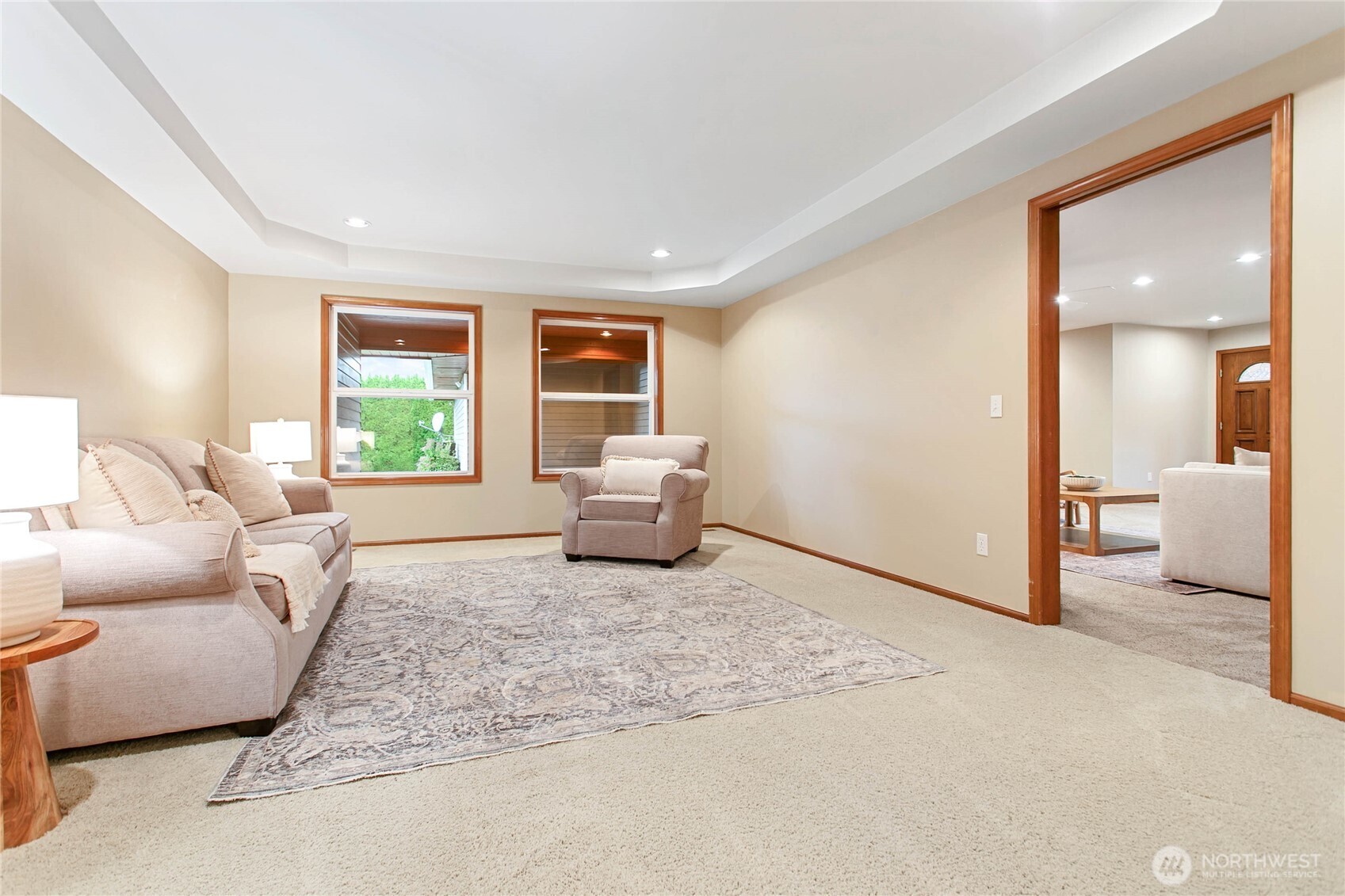 8639 Bender Road Lynden, WA 98264 - Photo 21 of 40 a living room with furniture and a large window