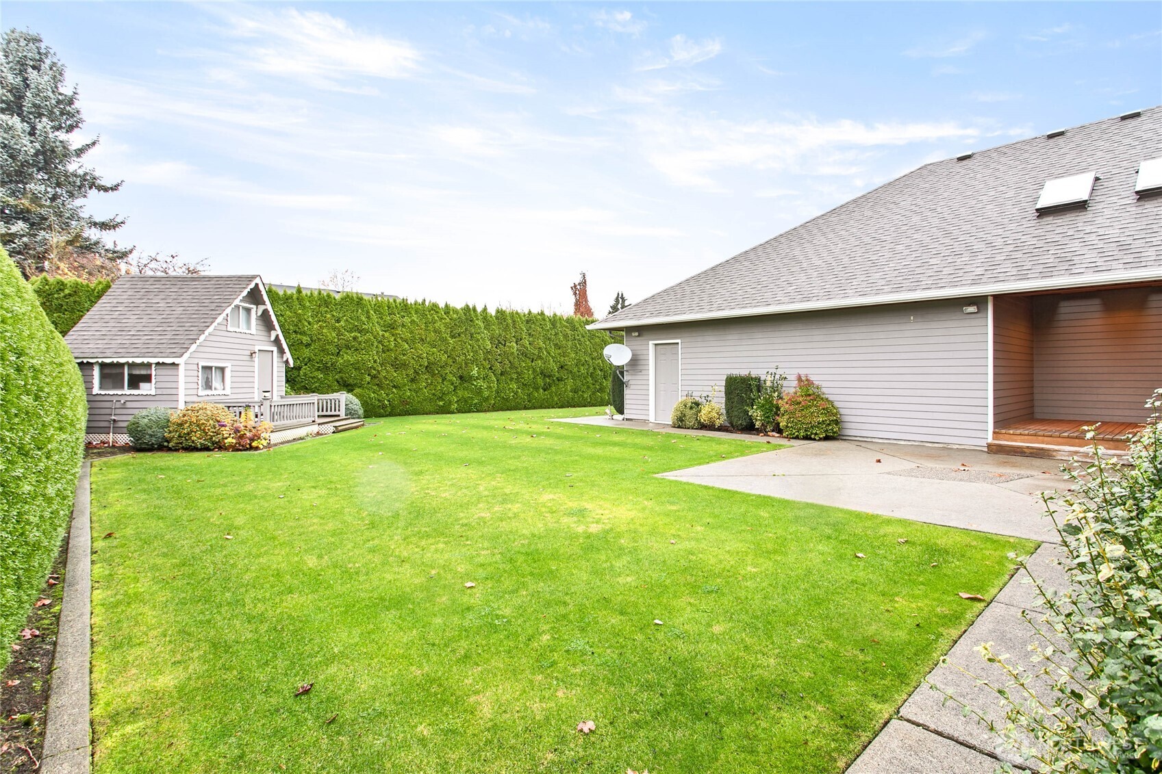 8639 Bender Road Lynden, WA 98264 - Photo 37 of 40 a front view of house with yard and green space