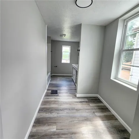 a view of bathroom with dual sinks