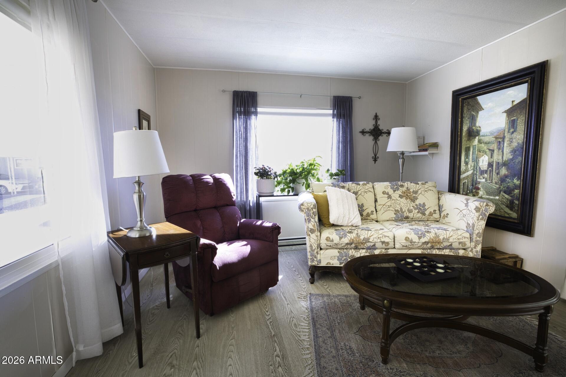 8600 East Broadway Road, Unit 13 Mesa, AZ 85208 - Photo 4 of 16 a living room with furniture and a potted plant