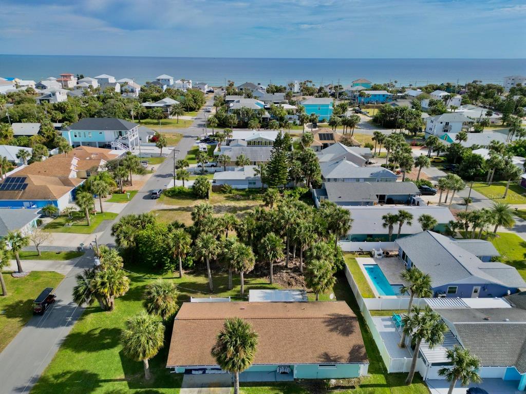 3 North 7th Street Flagler Beach, FL 32136 - Photo 5 of 5 an aerial view of residential houses with outdoor space and ocean view