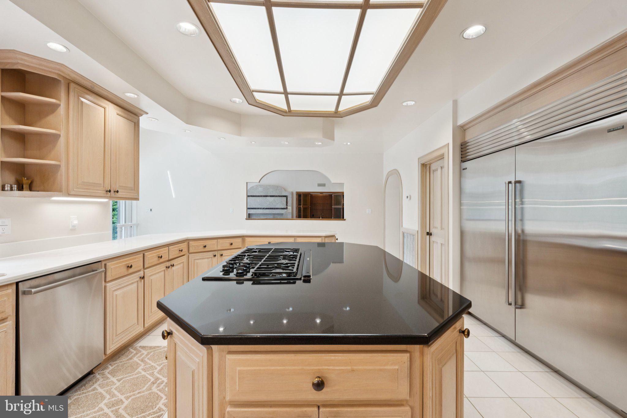 6723 Georgetown Pike McLean, VA 22101 - Photo 8 of 34 Gourmet Kitchen - Large Center Island