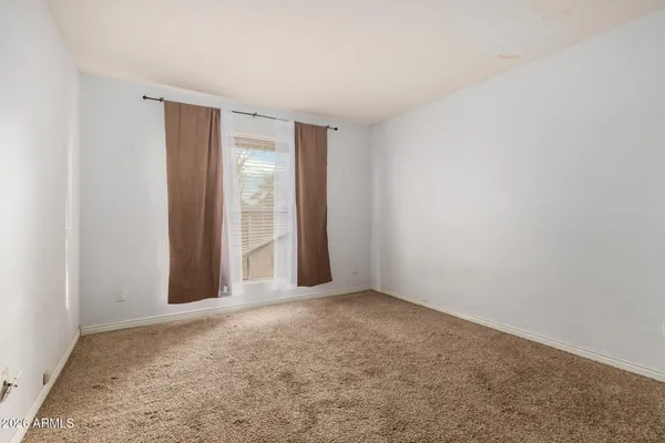 a view of empty room
