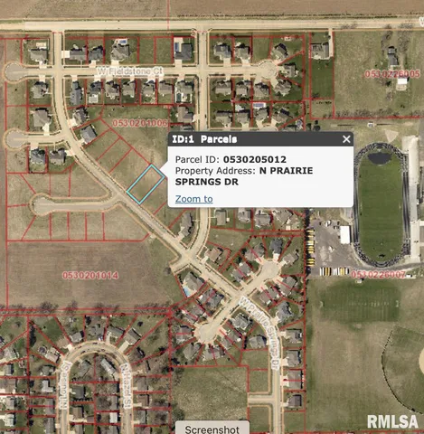 $38,000 | Lot 83 Prairie Springs Drive, Chillicothe, IL 61523
