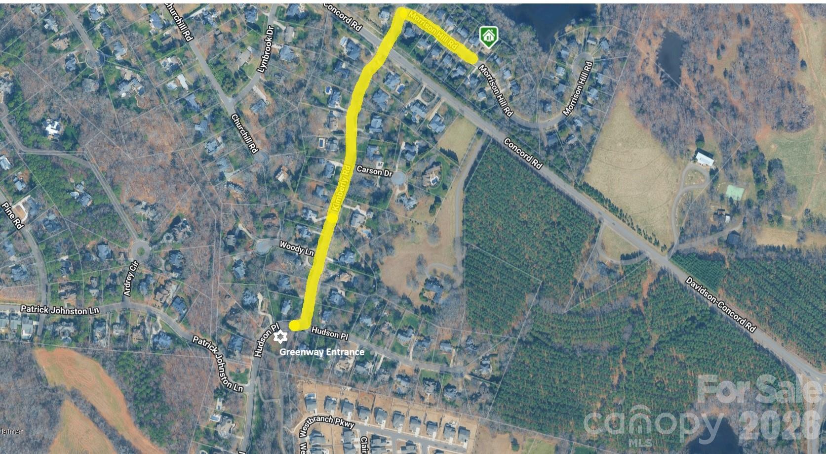 131 Morrison Hill Road Davidson, NC 28036 - Photo 44 of 47 a view of a staircase in a forest