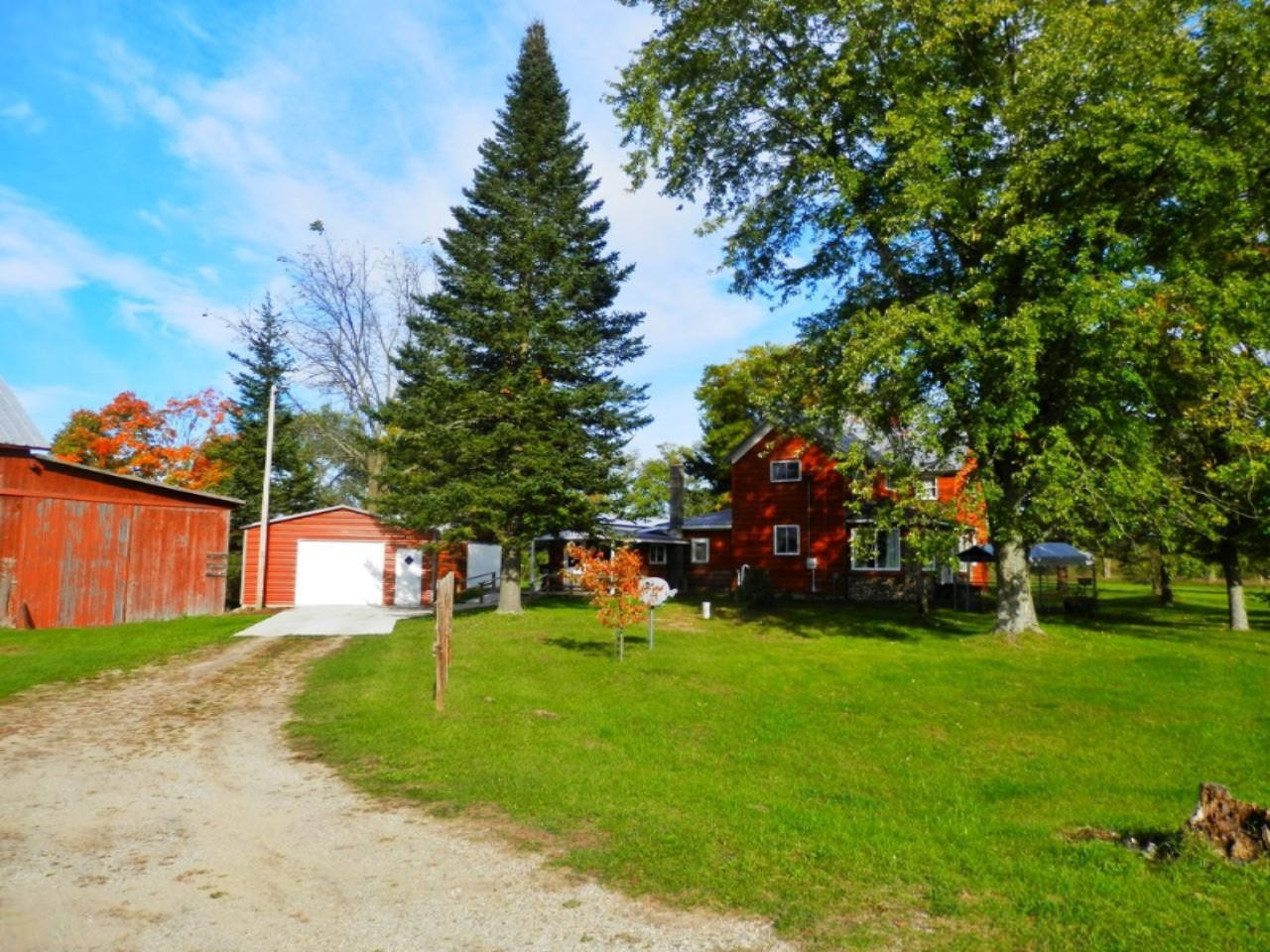 20198 Faylor Road Copemish, MI 49625 - Photo 8 of 37 Driveway going in