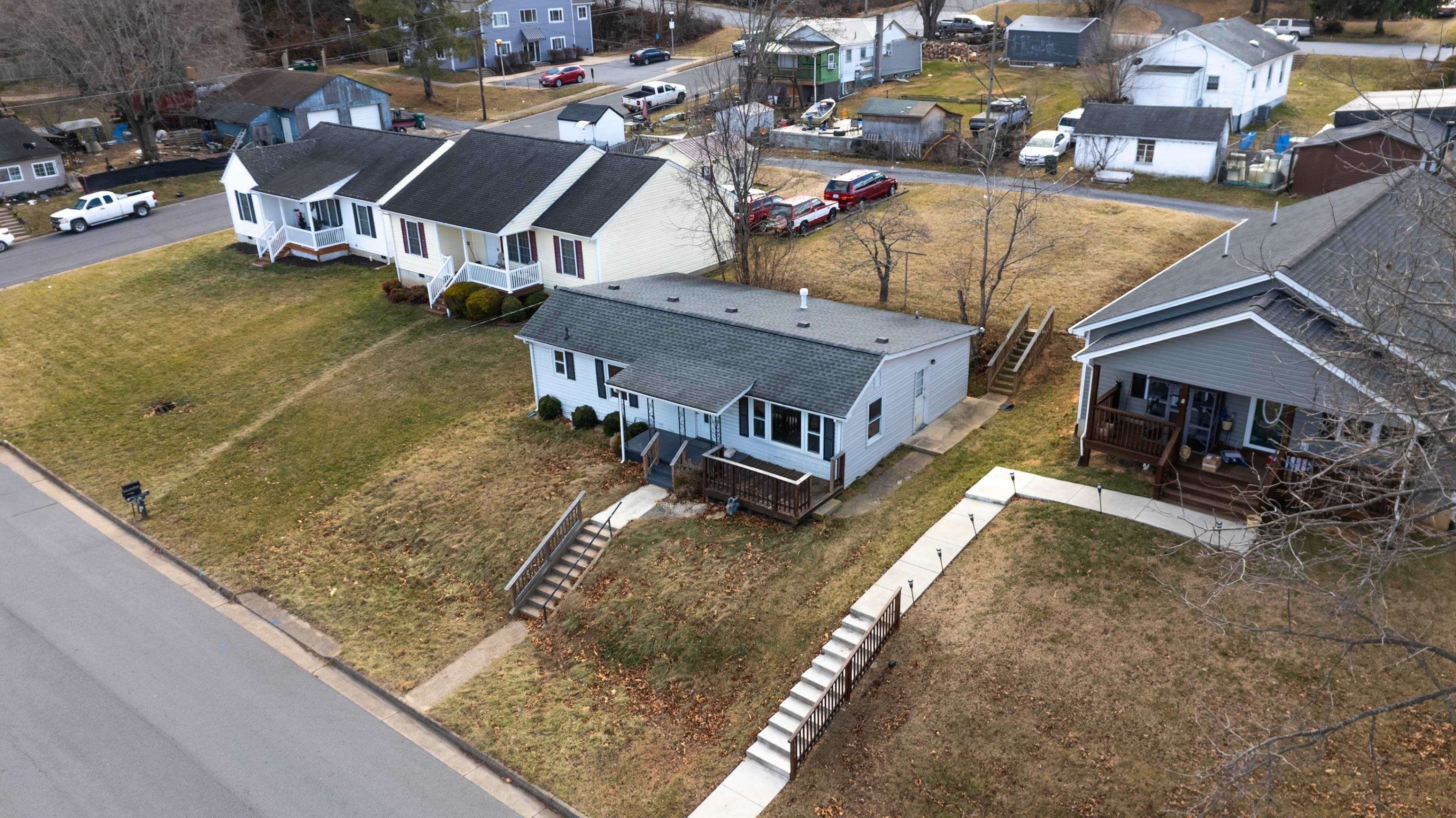1340 B Street Waynesboro, VA 22980 - Photo 43 of 52 an aerial view of a house with swimming pool