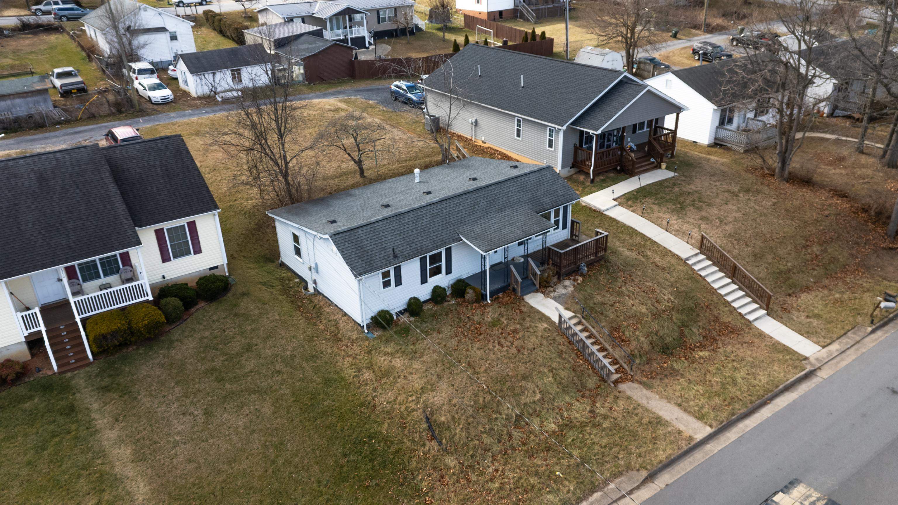 1340 B Street Waynesboro, VA 22980 - Photo 45 of 52 an aerial view of a house with a yard