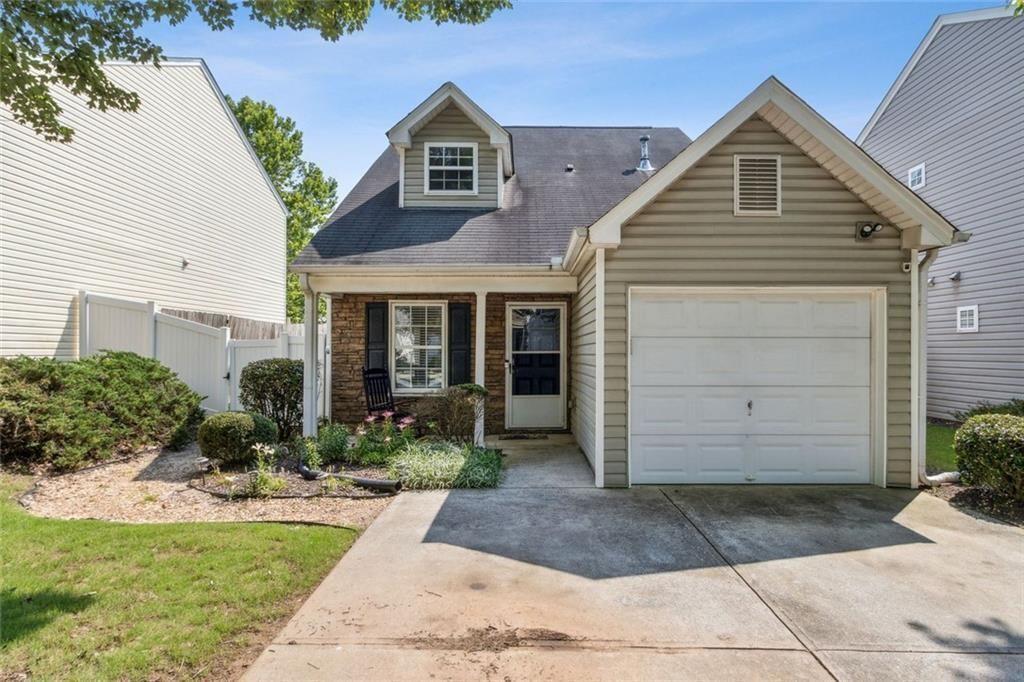 163 Silver Fox Trail Dallas, GA 30157 - Photo 30 of 35 a front view of a house with a yard