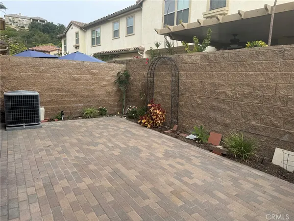 a view of a house with a outdoor space