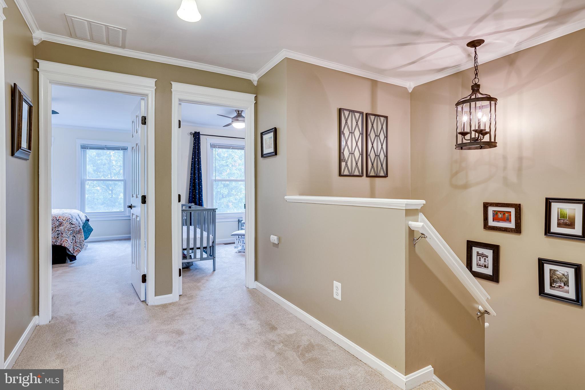 1709 Blue Flint Court Reston, VA 20190 - Photo 38 of 77 Upper level hallway with lots of space
