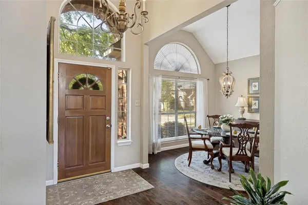 a view of a livingroom with furniture and window