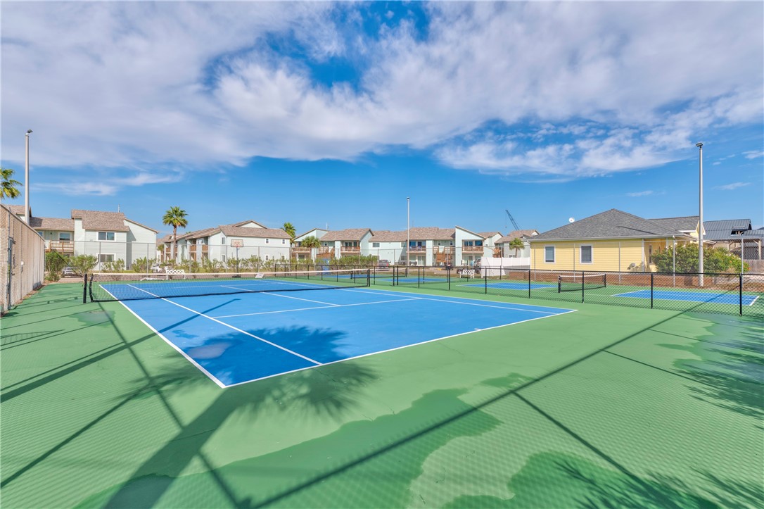 230 Cut-Off Road, Unit 205 Port Aransas, TX 78373 - Photo 35 of 37 a view of tennis court