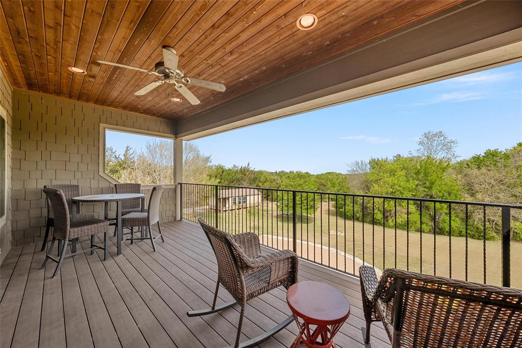 14690 Chapel Road Lorena, TX 76655 - Photo 28 of 40 a view of a balcony with furniture