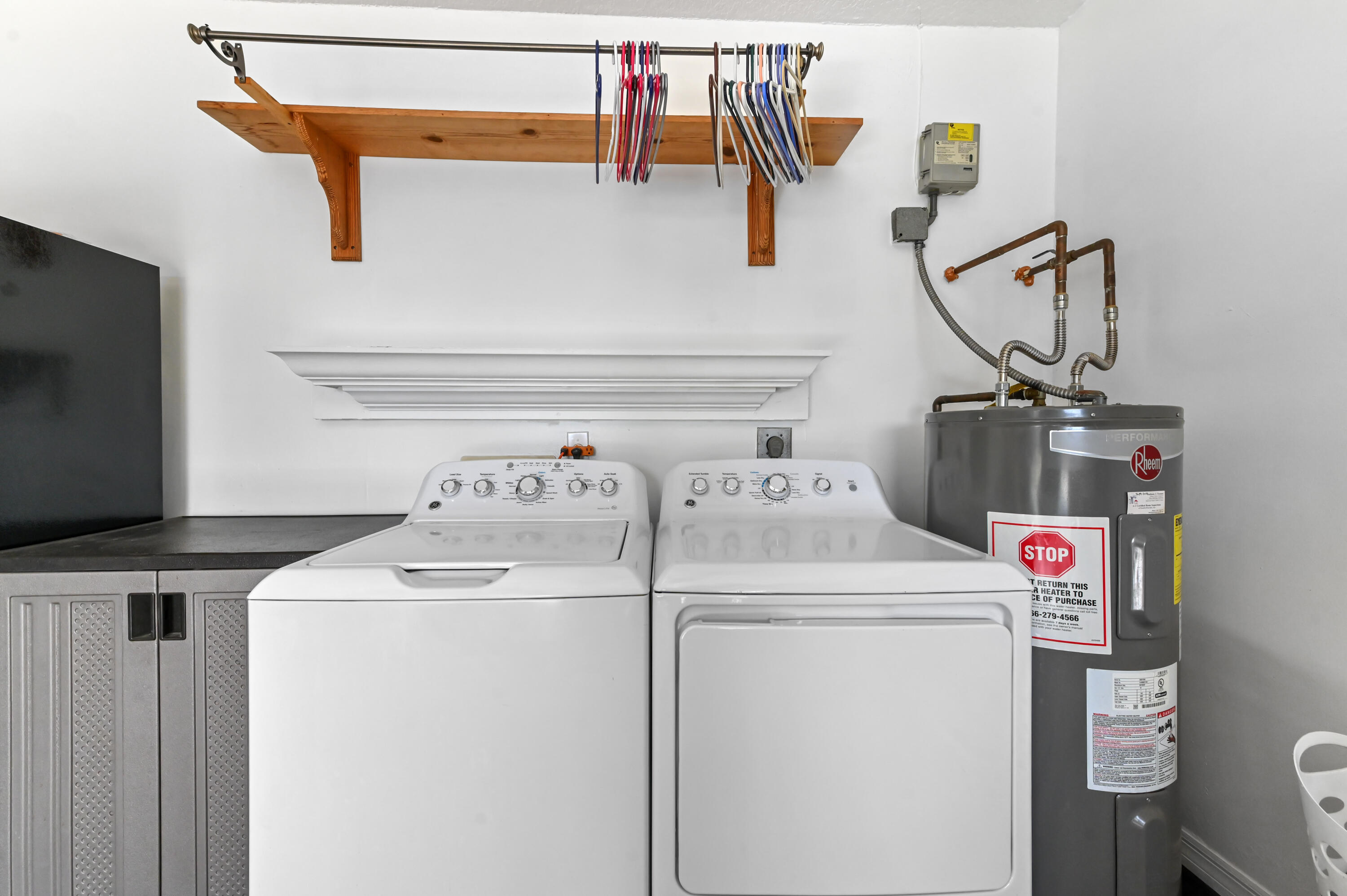 665 Southwest Backert Avenue Port St. Lucie, FL 34953 - Photo 25 of 46 a utility room with dryer and washer