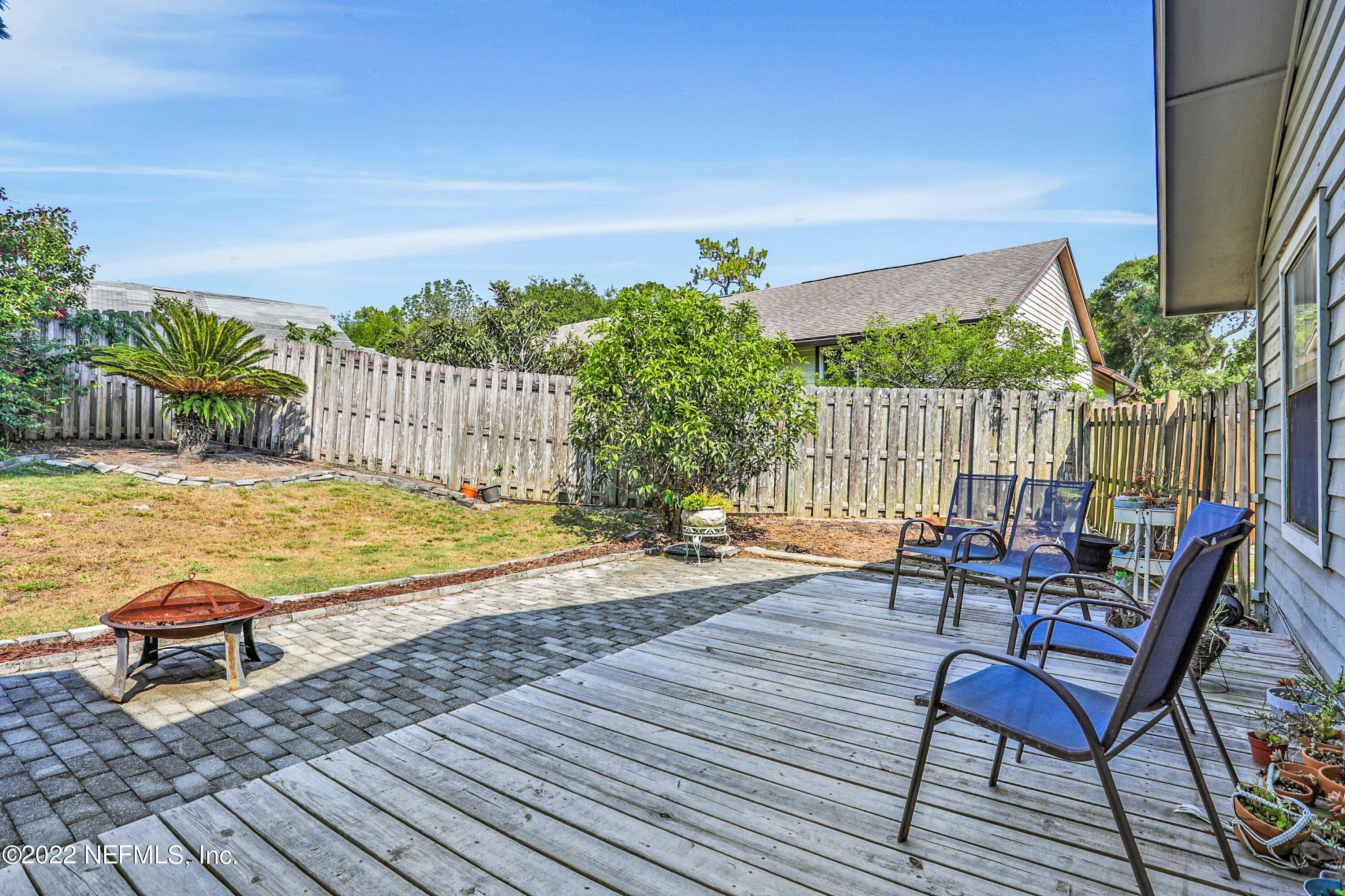 3973 High Pine Road Jacksonville, FL 32225 - Photo 34 of 45 Deck and brick patio