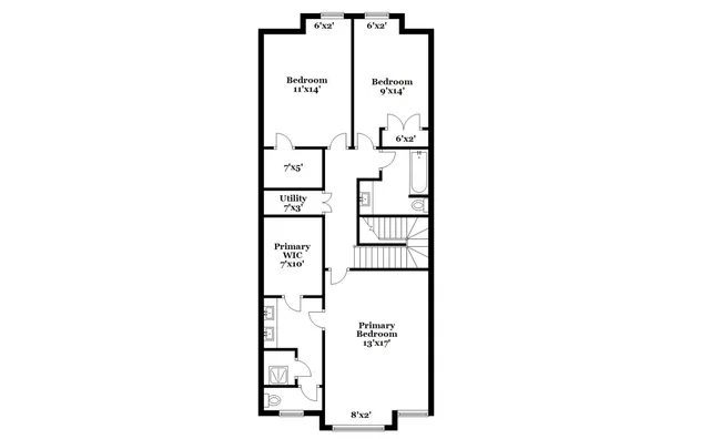 a picture of a floor plan