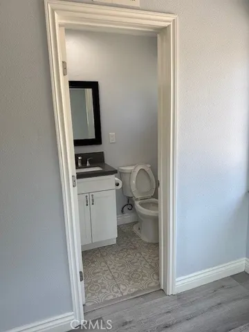 a view of bathroom with a sink
