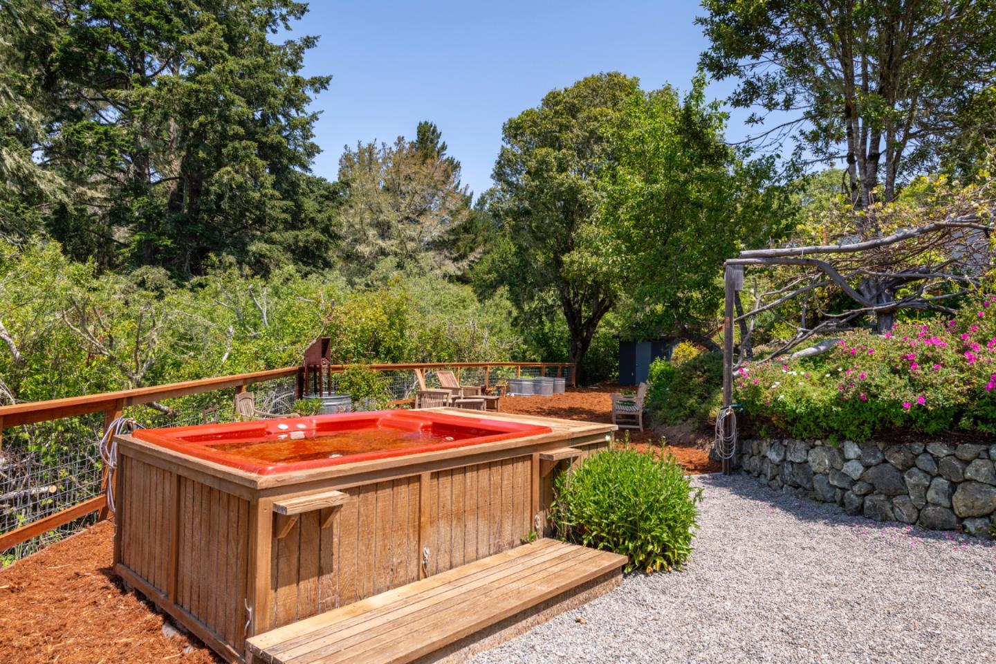 18050 Highway 1 Marshall, CA 94940 - Photo 25 of 65 an outdoor space with pool and furniture