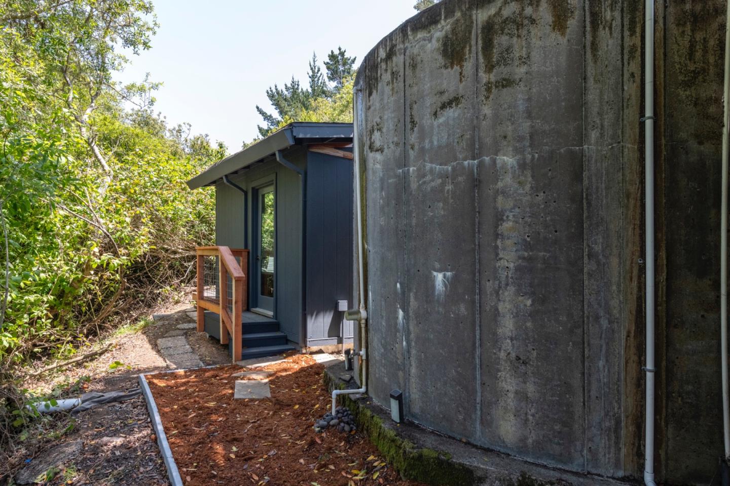 18050 Highway 1 Marshall, CA 94940 - Photo 28 of 65 a view of a wooden door of the house
