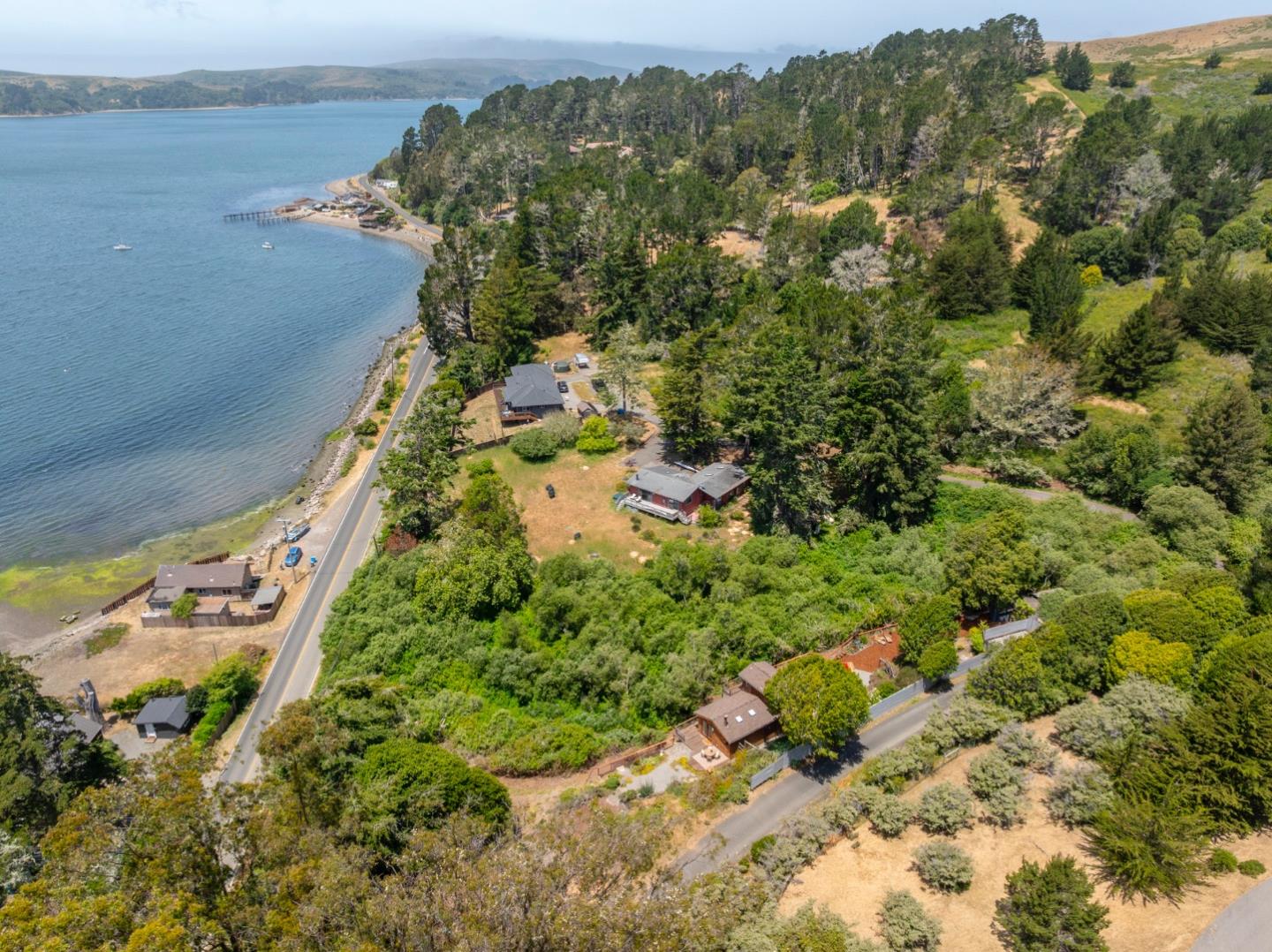 18050 Highway 1 Marshall, CA 94940 - Photo 38 of 65 an aerial view of residential houses with outdoor space