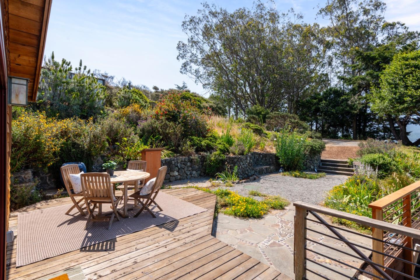 18050 Highway 1 Marshall, CA 94940 - Photo 42 of 65 a view of a chairs and table on the terrace