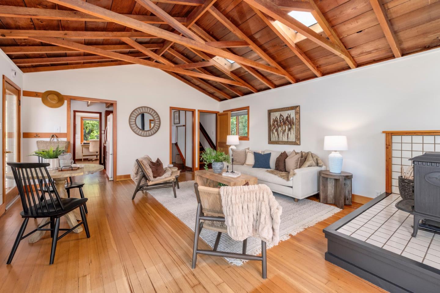 18050 Highway 1 Marshall, CA 94940 - Photo 5 of 65 a living room with furniture and a wooden floor