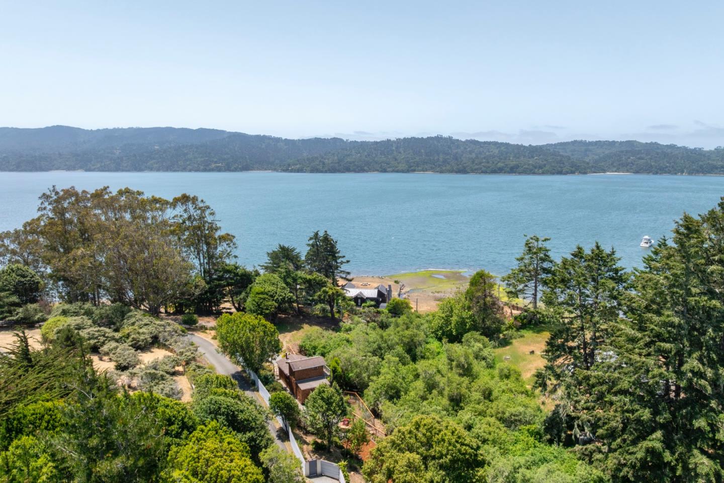 18050 Highway 1 Marshall, CA 94940 - Photo 52 of 65 a view of lake with mountain