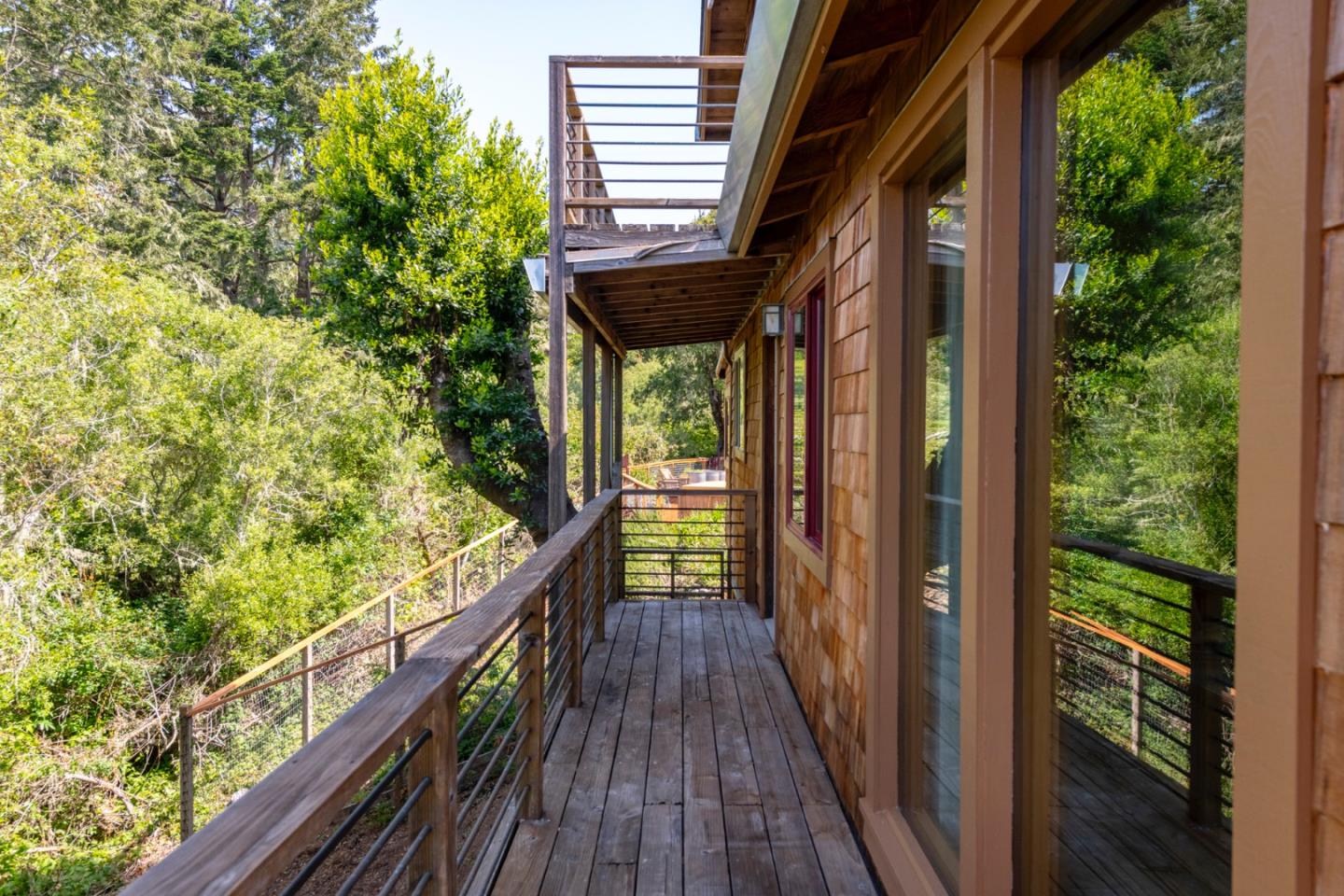 18050 Highway 1 Marshall, CA 94940 - Photo 55 of 65 a view of balcony and wooden floor