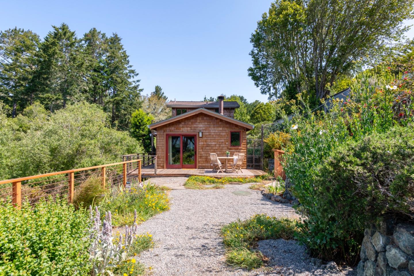 18050 Highway 1 Marshall, CA 94940 - Photo 63 of 65 a view of a house with pool and sitting area