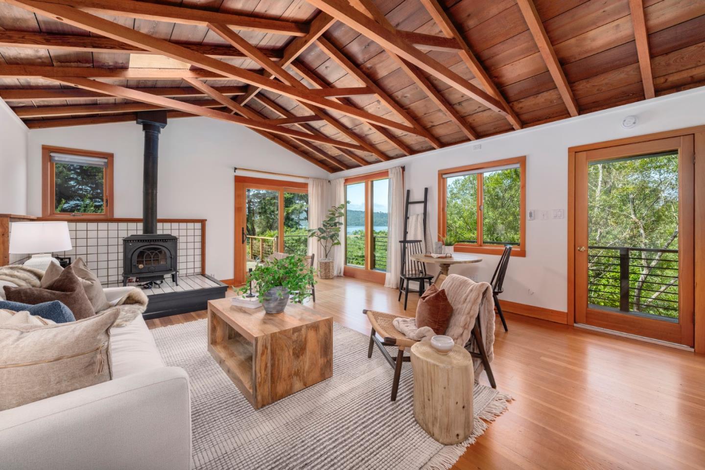 18050 Highway 1 Marshall, CA 94940 - Photo 7 of 65 a living room with furniture and a large window