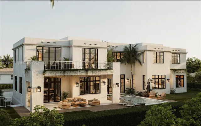 a view of a building with many windows